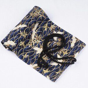 💮3/$30💮 Cranes Canvas 24 Canvas Roll Pencil Wrap Case